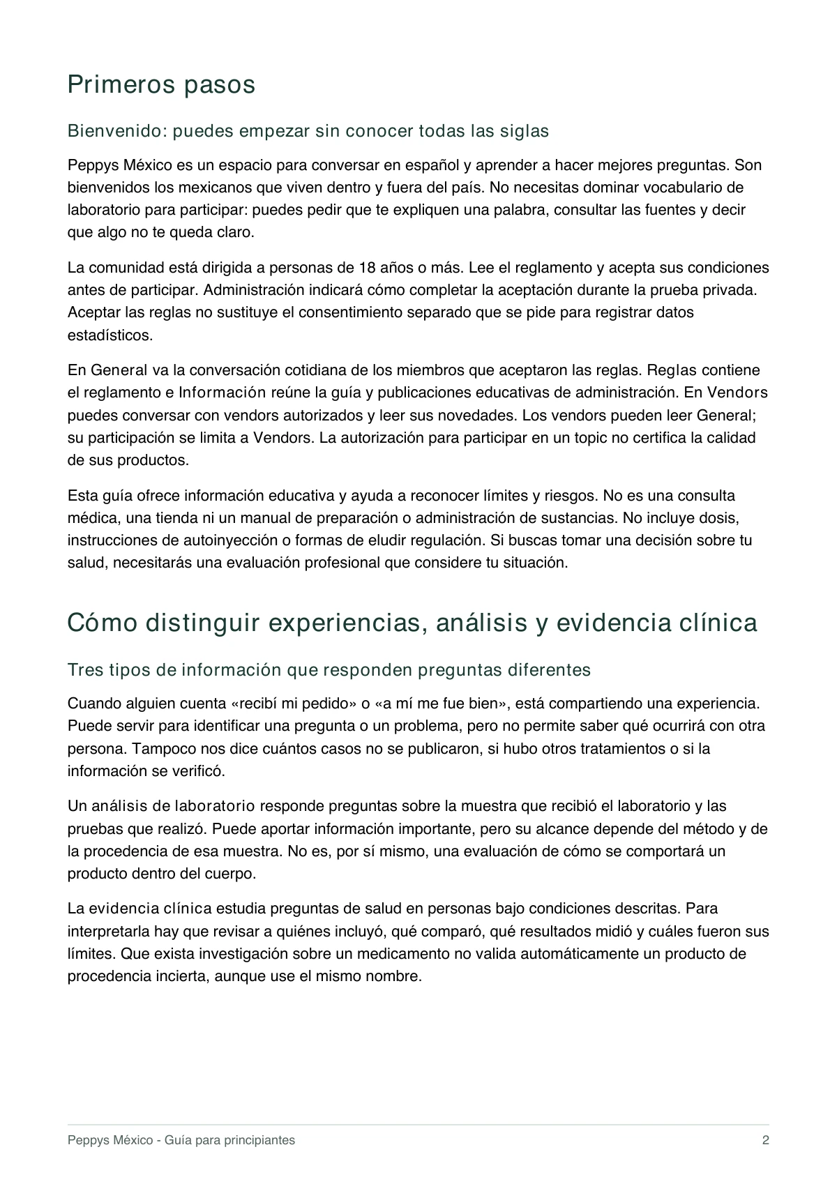 Página 2 de 11 de la Guía beta. El contenido completo está en la versión de texto accesible.