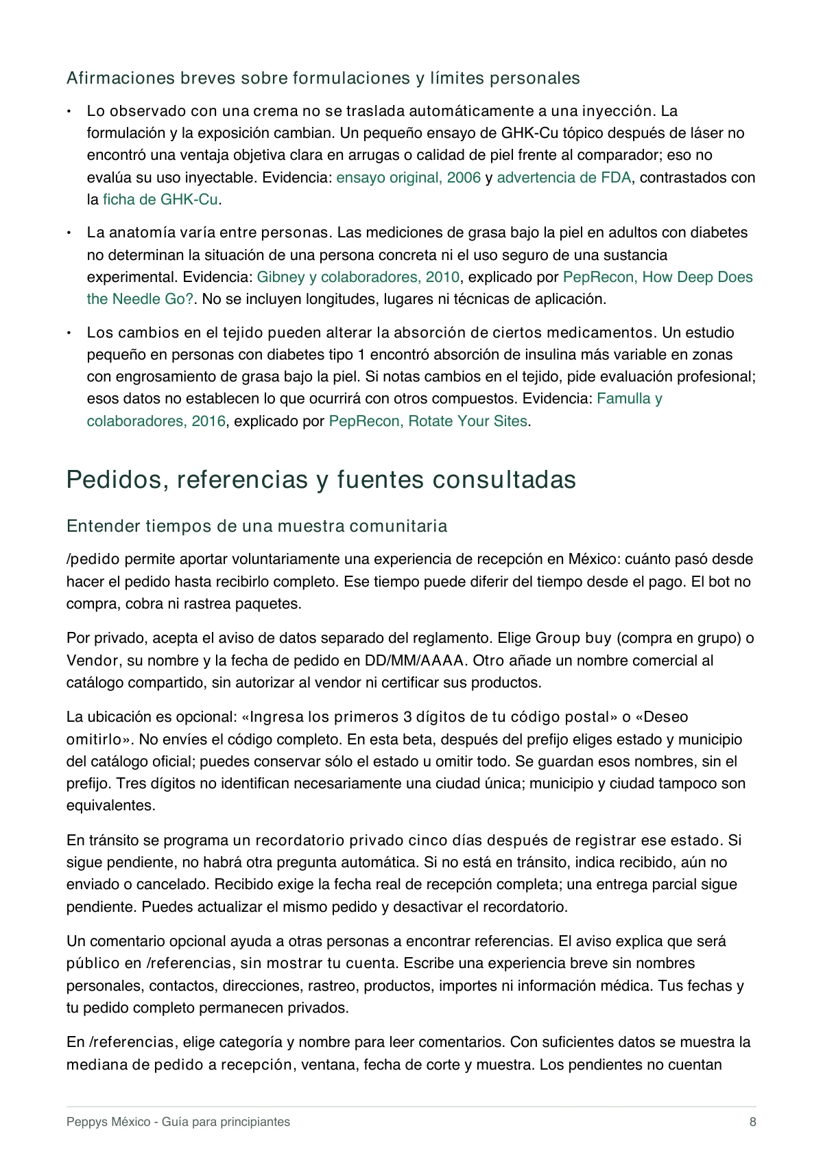 Página 8 de 11 de la Guía beta. El contenido completo está en la versión de texto accesible.